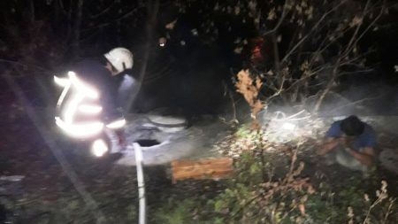 У Кропивницькому в теплотрасі ледь не згорів безпритульний