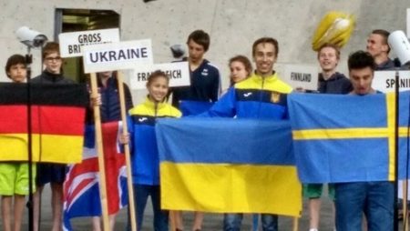 Юнак з Кропивницького посів призове мiсце на Чемпiонатi Європи зi скелелазiння