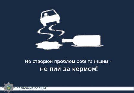 Патрульні порахували, скільки п’яних водіїв затримали у Кропивницькому від початку року