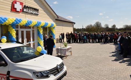 В Новоукраїнському районі відкрили побудовану “з нуля” сільську амбулаторію
