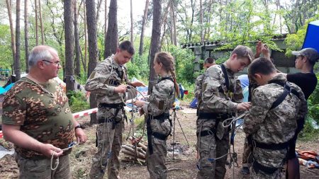 На Кіровоградщині завершився обласний збір військово-патріотичної гри. ФОТО