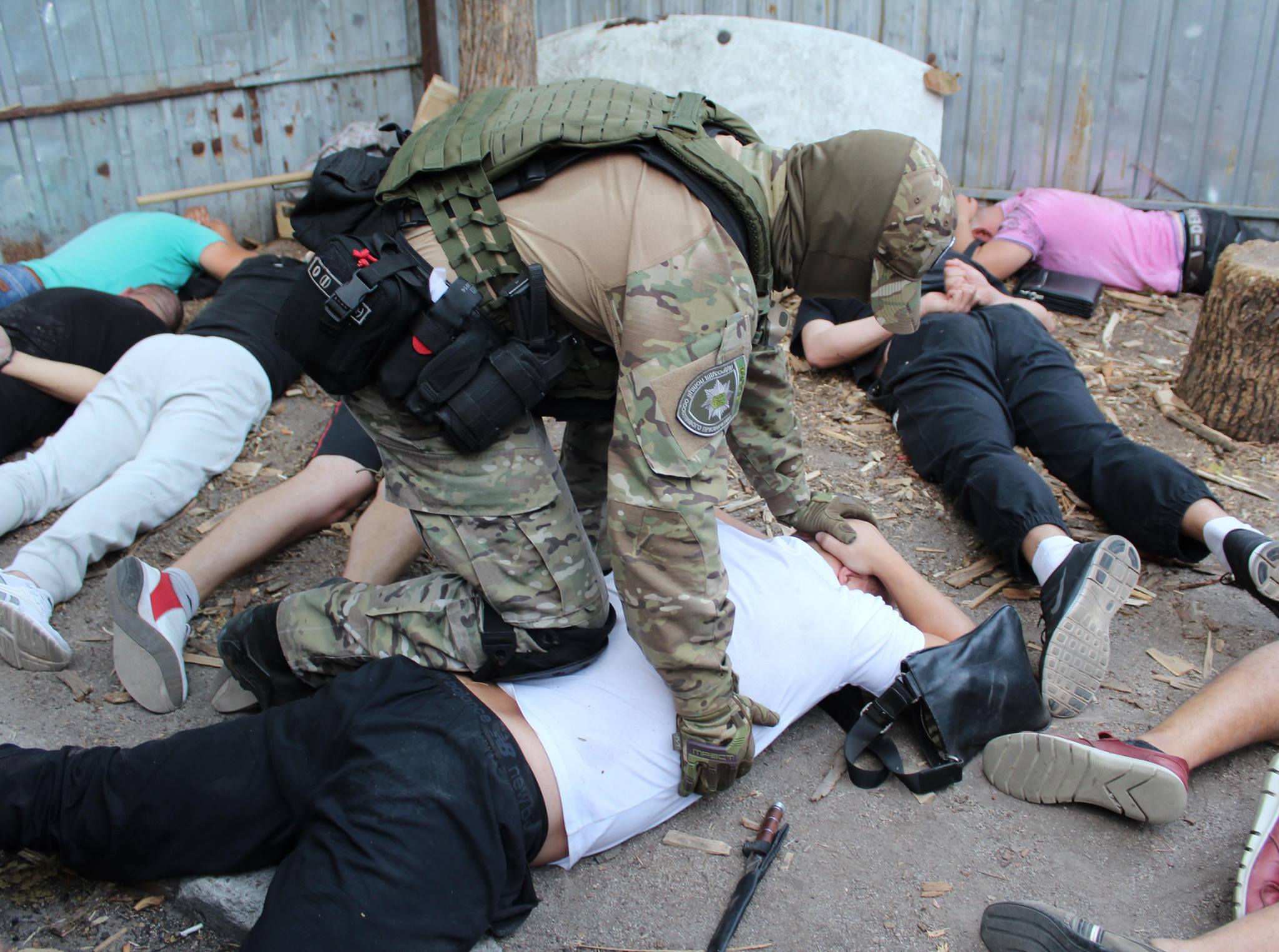 В Кропивницькому затримали учасників кримінальної &#8220;сходки&#8221;. ФОТО. ВІДЕО