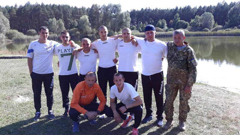 Пам’яті командира групи 3-го полку Євгена Подолянчука провели футбольний турнір. ФОТО