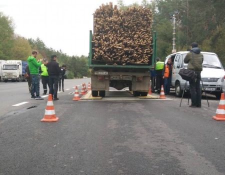 На Кіровоградщині при перевірці фур на ваговому комплексі виявили порушень майже на 200 тисяч євро