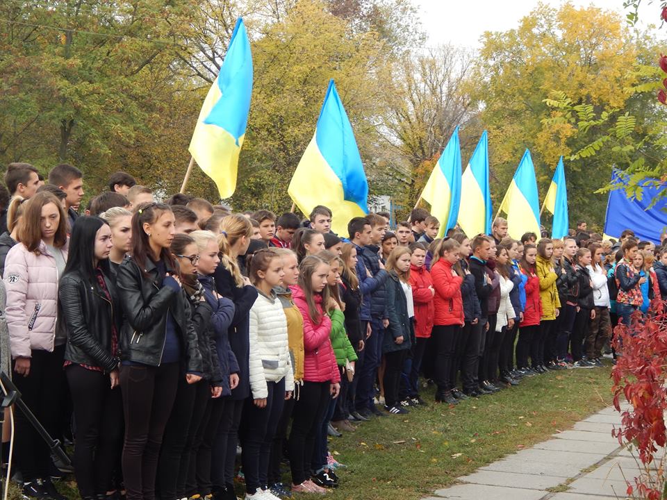 У Новгородці до Дня Захисника України відкрили банер &#8220;Герої не вмирають&#8221;. ФОТО, ВІДЕО