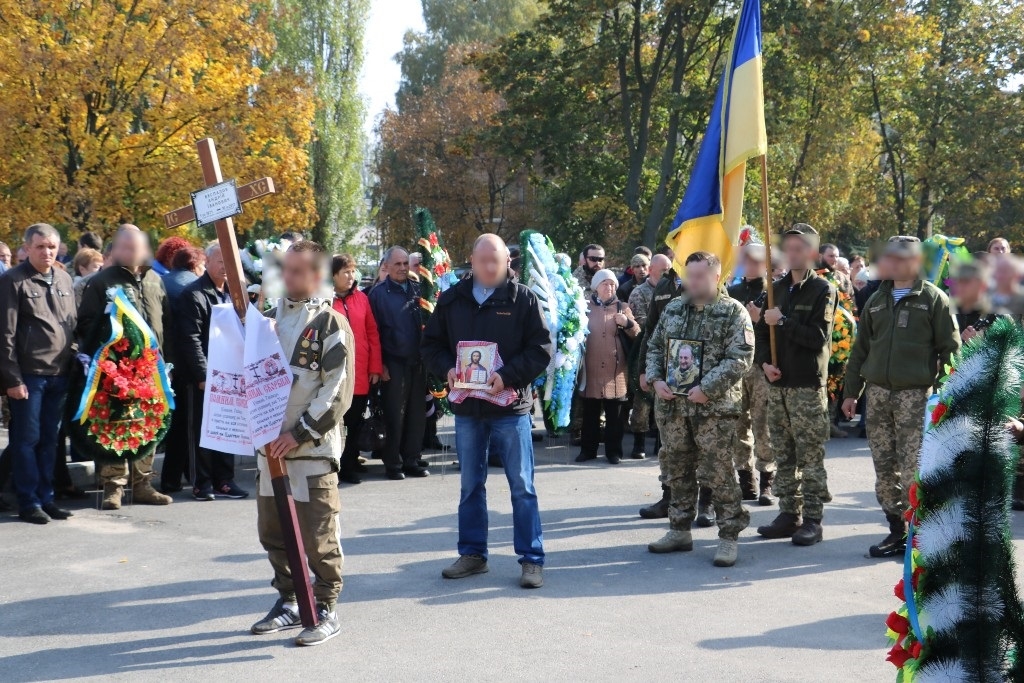 Кропивницький попрощався із військовим 57-ї бригади Андрієм Беспаловим. ФОТО