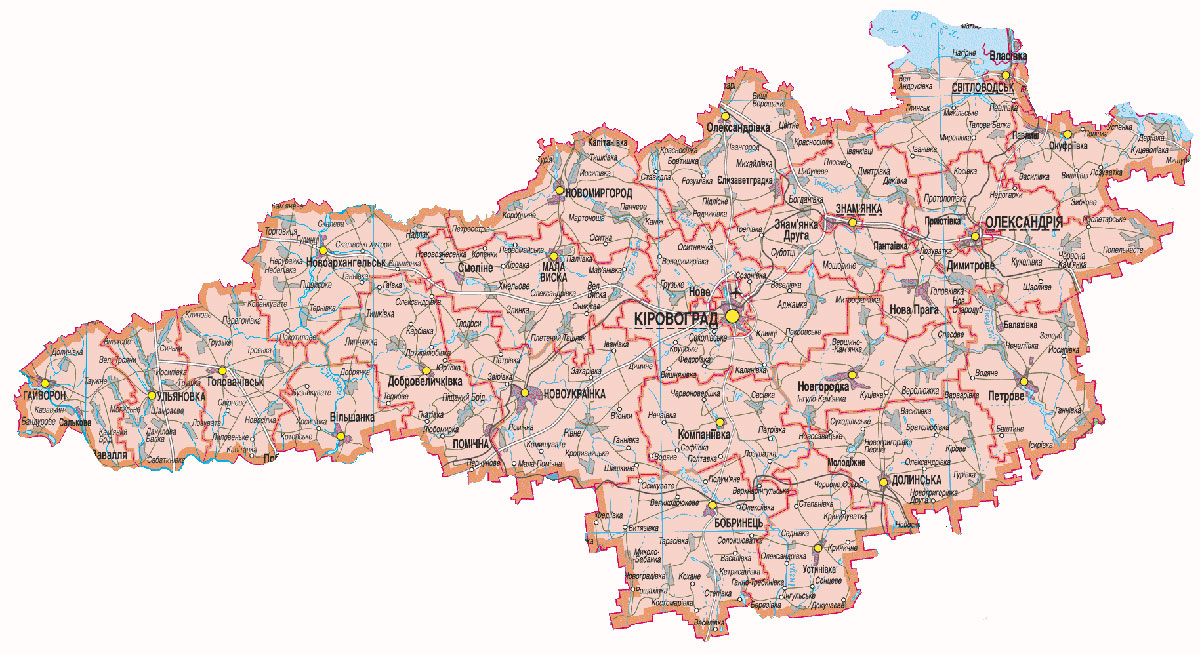 Інтерактивна карта ремонтів і будівельних робіт у Кіровоградській області