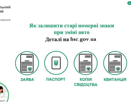 Сервісний центр роз’яснює, як зберегти старі номерні знаки при зміні авто