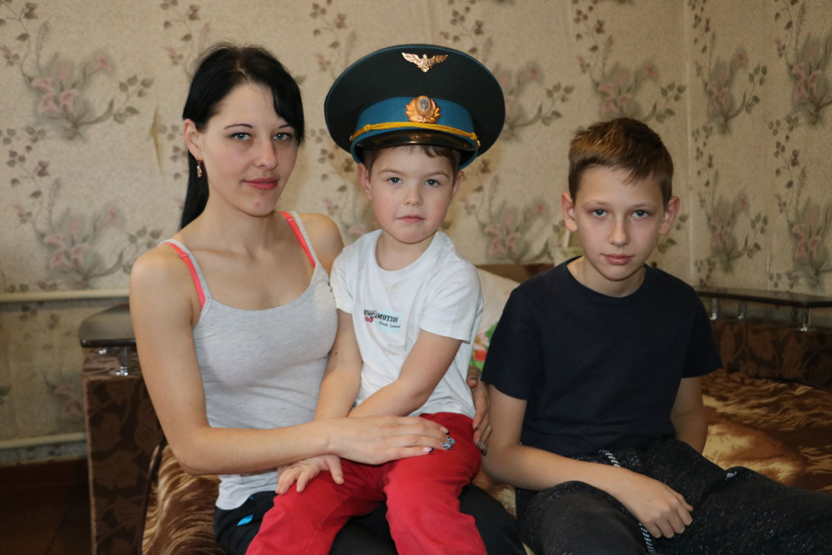 Вдова загиблого спецпризначенця з Кропивницького заклала будинок, щоб врятувати маму. ФОТО