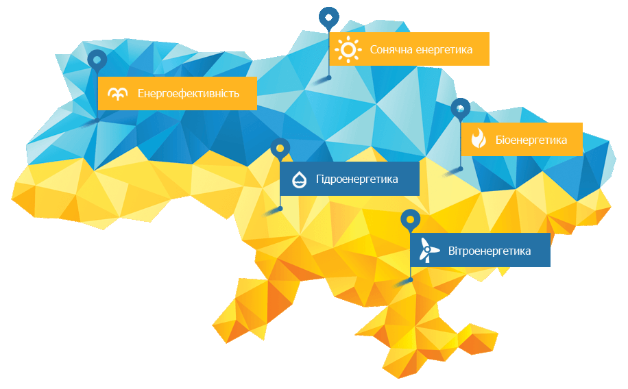 Інтерактивна інвестиційна карта енергоефективних проектів Кіровоградщини