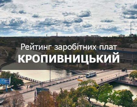 Рейтинг заробітних плат Кіровоградщини: 28 листопада