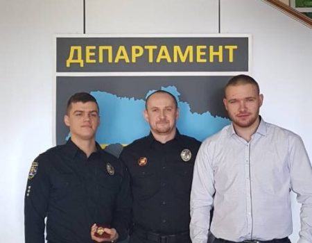 Департамент патрульної поліції Національної поліції України відзначив чотирьох представників Кропивницького. ФОТО