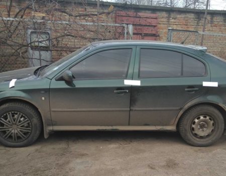 На Кіровоградщині неповнолітній викрав авто. ФОТО