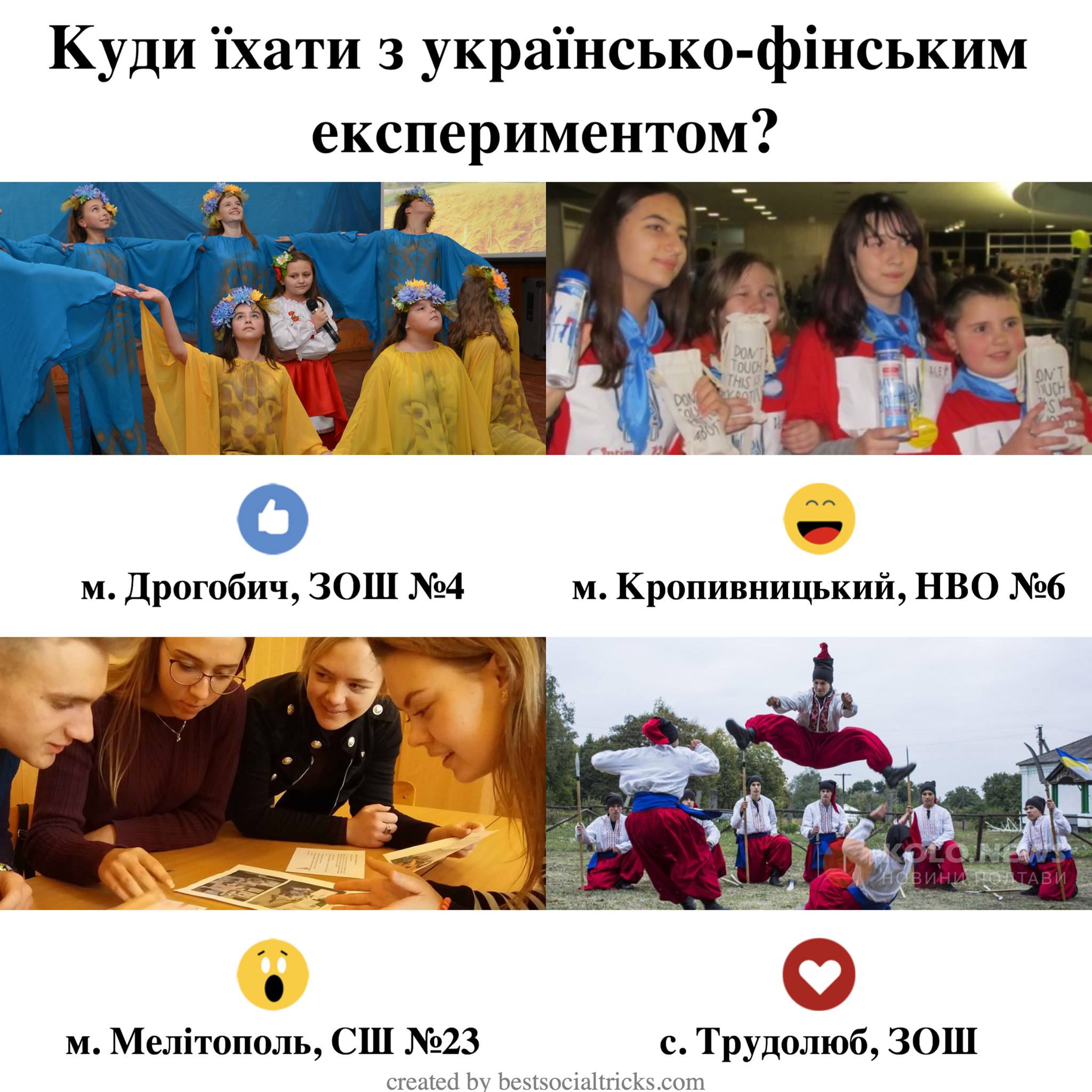Кропивницька школа вийшла до півфіналу українсько-фінського експерименту &#8220;Змінитися за 7 днів&#8221;