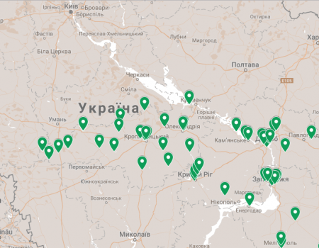 З’явилась інтерактивна карта суб’єктів обов’язкового технічного контролю Кіровоградщини
