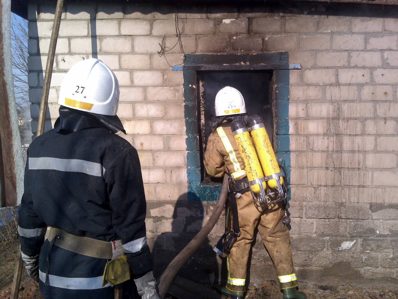 У Новгородківському районі на Кіровоградщині загинуло на пожежі троє дітей. ФОТО