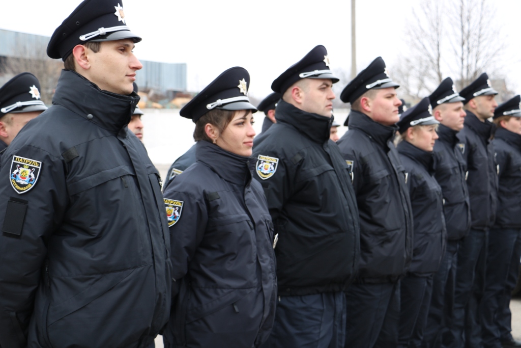 У Кропивницькому 17 нових патрульних склали присягу. ФОТО