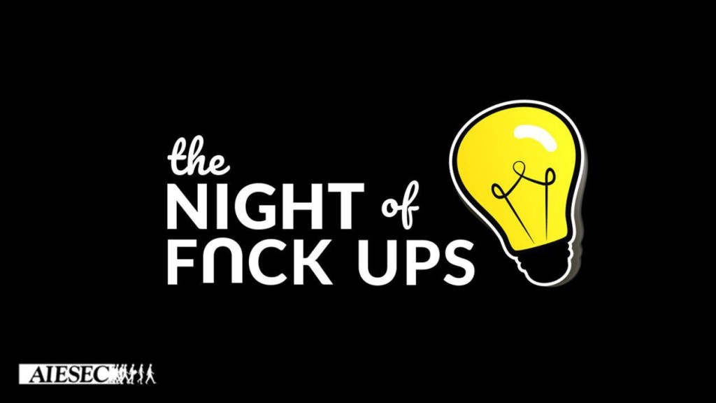 The Night of F@ck Ups: успішні кропивничани поділяться історіями своїх фіаско