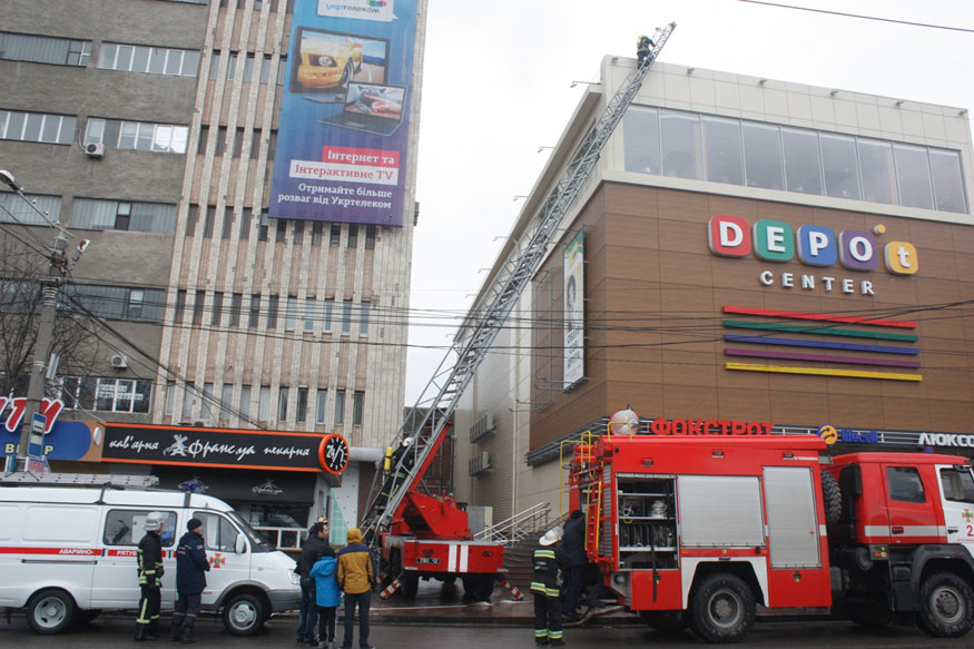 «Depo&#8217;t center» перевірили на предмет пожежної безпеки (ФОТО)