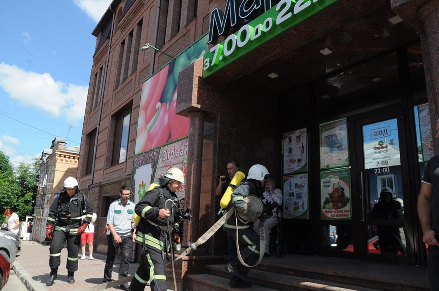 &#8220;Файно маркет&#8221; Кропивницького перевірили на дотримання пожежної безпеки. ФОТО