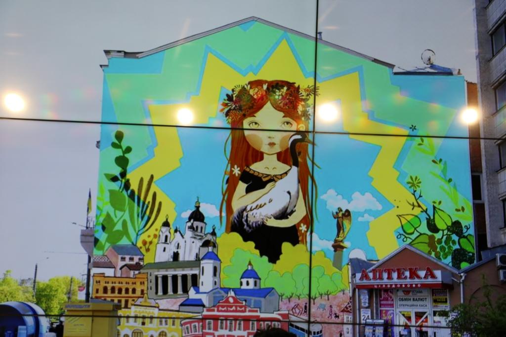 У центрі Кропивницького може з’явитися стінопис площею 150 квадратних метрів. ФОТО