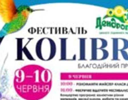 У Денропарку Кропивницького відбудеться благодійний  фестиваль “Kolibri”