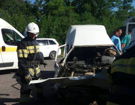 На Кіровоградщині у ДТП постраждало 4 особи. ФОТО