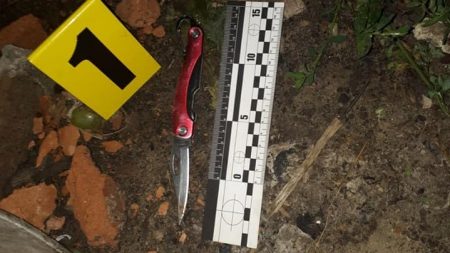 У Кропивницькому жінка вдарила ножем товариша по пляшці. ФОТО