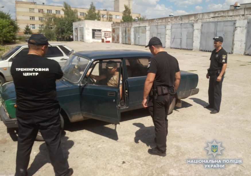 На Кіровоградщині поліцейські пройшли тактичну підготовку. ФОТО