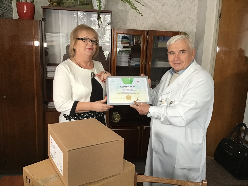 Кіровоградська обласна дитяча лікарня отримала сучасне медобладнання
