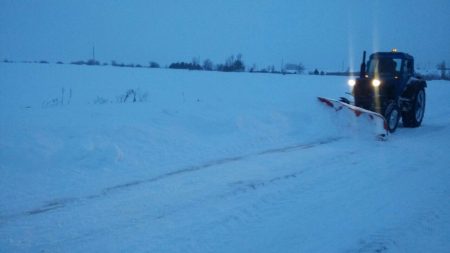 На Кіровоградщині 118 дорожників забезпечили проїзд автошляхами державного значення