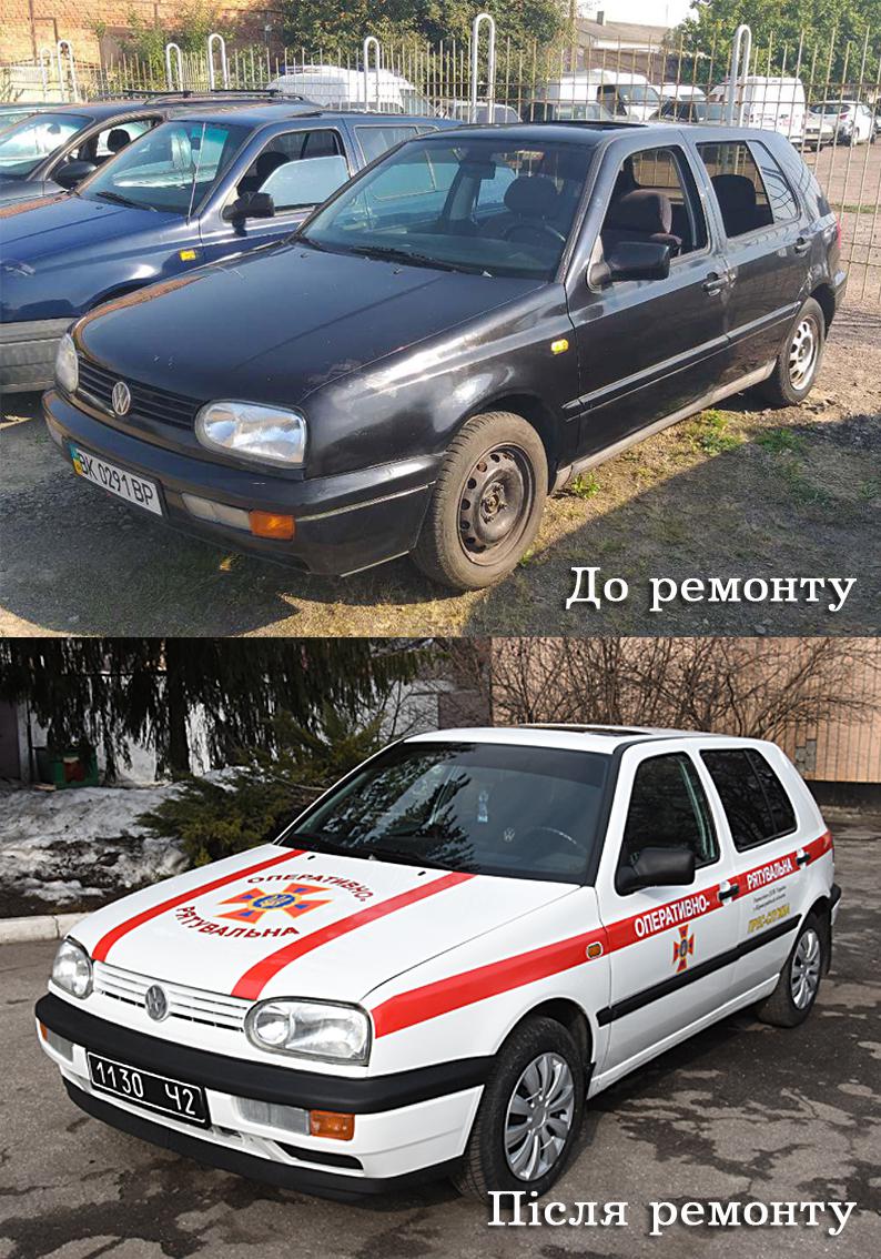 На Кіровоградщині авто конфісковані за порушення митних правил поповнили автопарк Служби порятунку. ФОТО