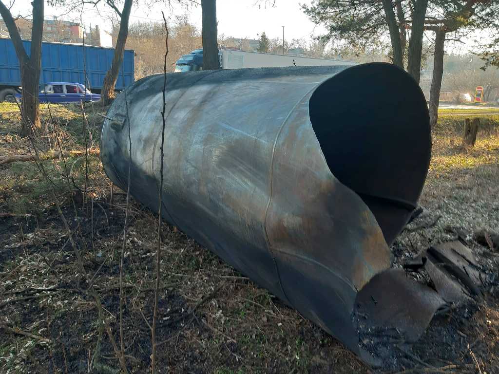 Наслідки вибуху на газовій заправці у Кропивницькому. ФОТО