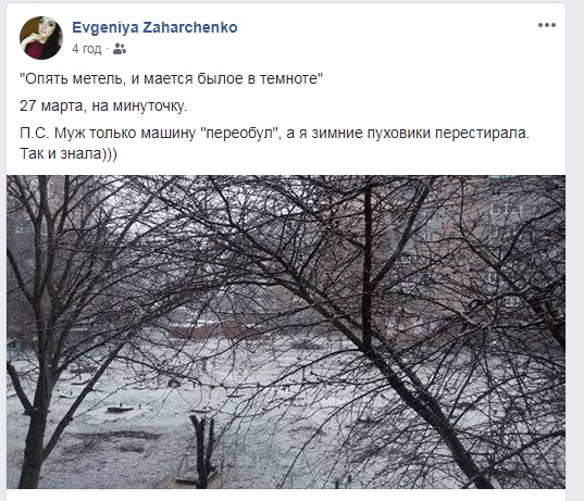 Як кропивничани відреагували на весняний снігопад. ФОТО. ВІДЕО