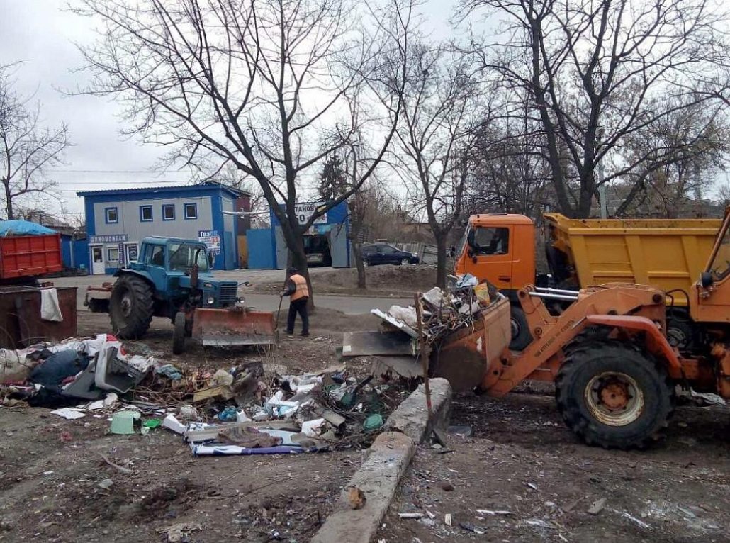 Комунальники Кропивницького ліквідують 5 незаконних сміттєзвалищ