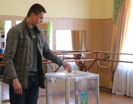 Явка виборців на Кіровоградщині станом на 15.00