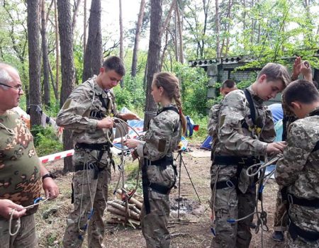 На Кіровоградщині завершився обласний збір військово-патріотичної гри. ФОТО