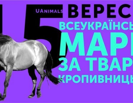 У Кропивницькому відбудеться марш за тварин