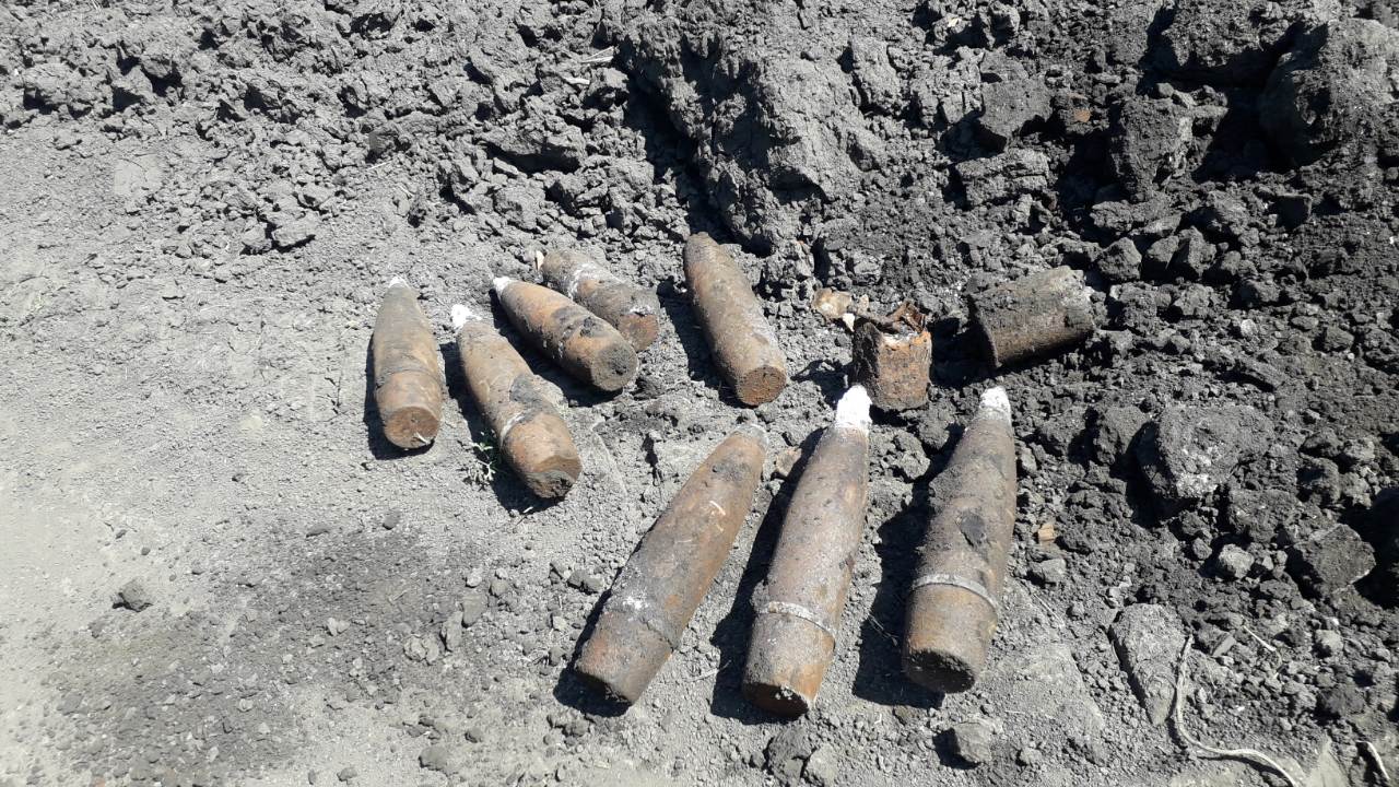 На Кіровоградщині знайшли 36 боєприпасів часів Другої світової війни. ФОТО