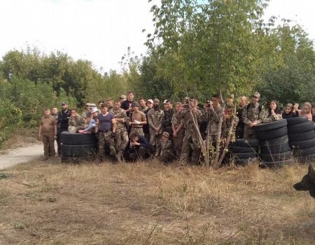 Кропивницькі школярі пройшли військово-патріотичний вишкіл “Рейд-антитерор”