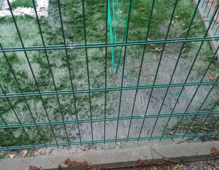 Поліція перевіряє, чи було розкрадання грошей при будівництві спортмайданчика у Новгородці