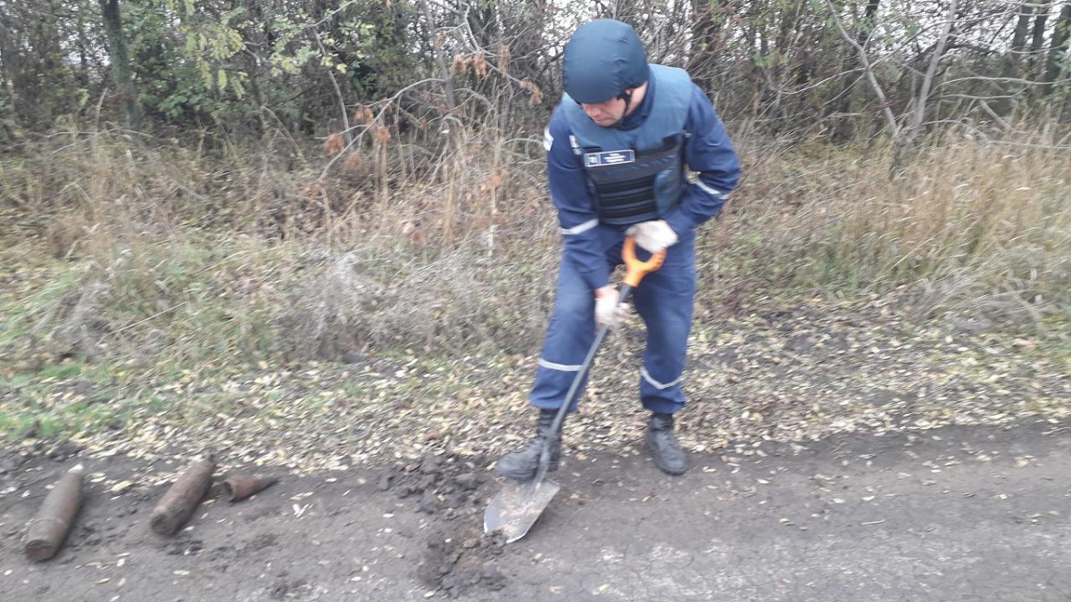На Кіровоградщині знищили 15 боєприпасів часів Другої світової війни