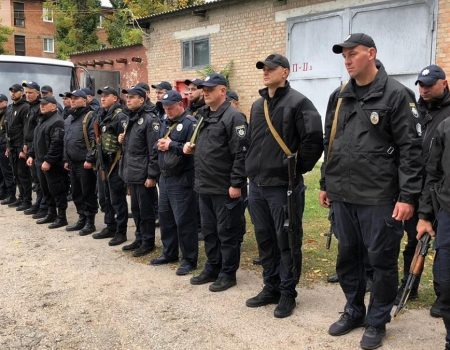 Кіровоградщина: поліцейські відбули на ротацію до зони проведення ООС