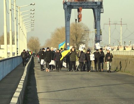 У Світловодську люди протестували через відсутність опалення. ФОТО