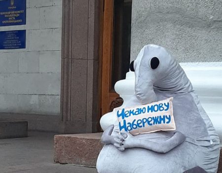 У Кропивницькому після інциденту з поліцією, Почекуна посадили під міську раду