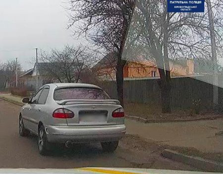 У Кропивницькому копи виявили автівку з підробними документами. ФОТО