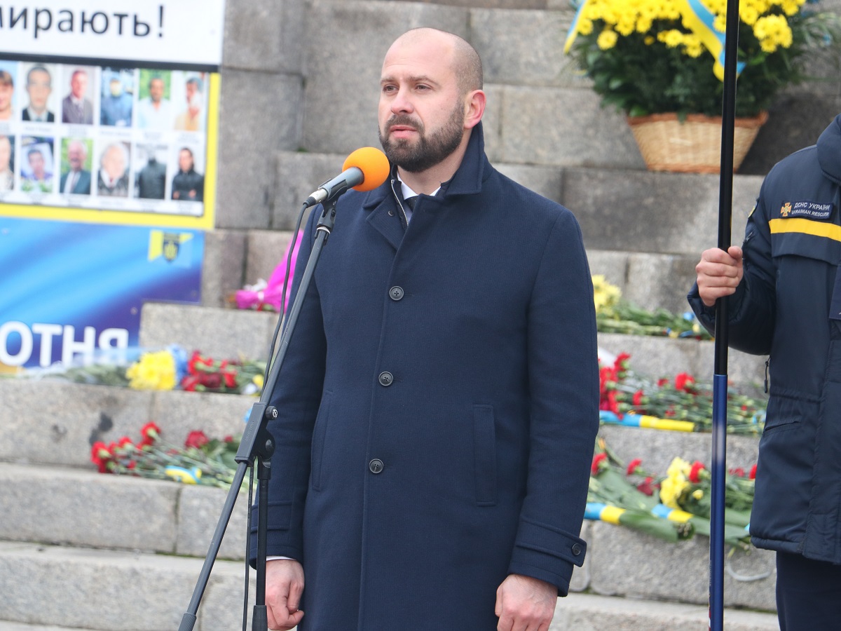 У Кропивницькому відзначили День Гідності та Свободи. ФОТО