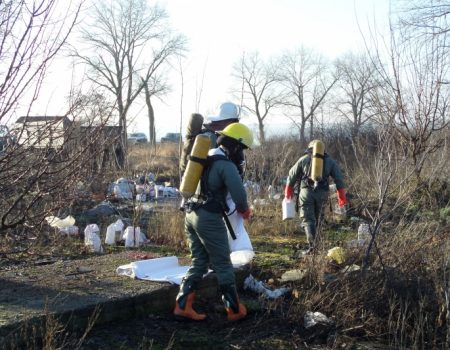 У Приютівській громаді ліквідували звалище агрохімічних відходів. ФОТО