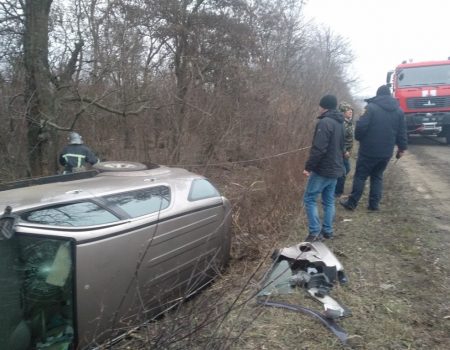 Поблизу Кропивницького перекинулася “Toyota”. ФОТО