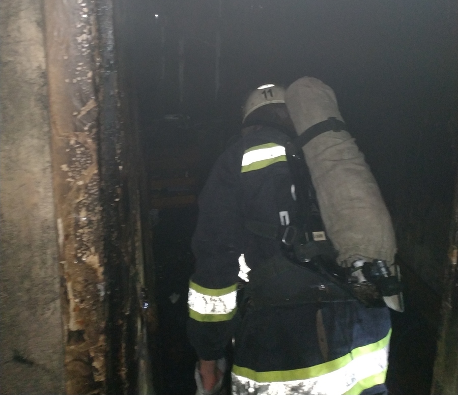 Олександрія: під час гасіння пожежі вогнеборці врятували жінку